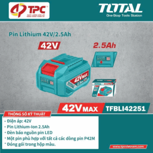 Pin Lithium 42V/2.5Ah