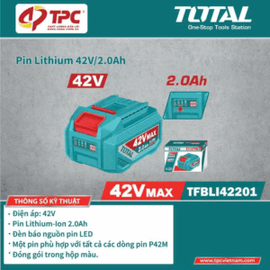 Pin Lithium 42V/2.0Ah